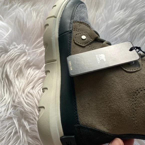 ❄️SOREL Explorer II Joan Felt WP Green white black red Women’s 6 - Picture 16 of 17